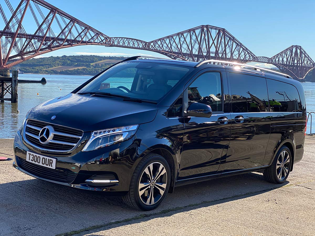 mercedes 7 seater taxi edinburgh